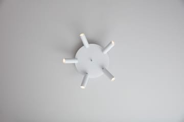 Cato Slim rundt spotlight til loft 5:a - Mat hvid/LED - Belid