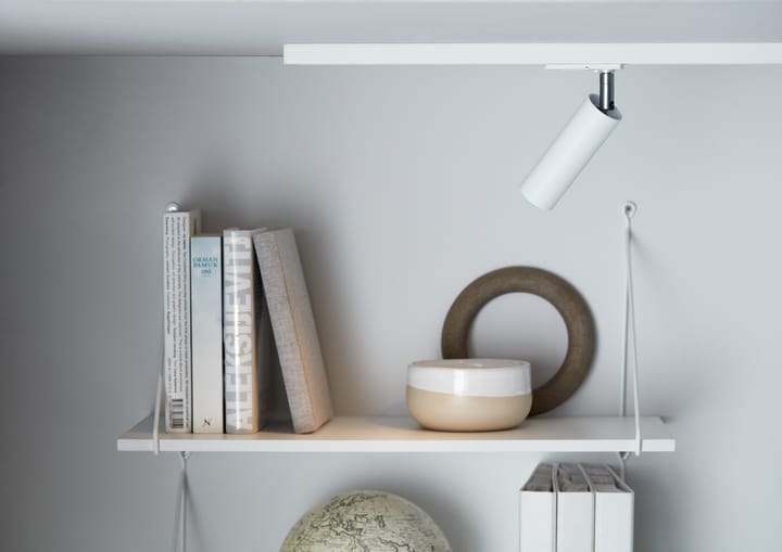 Cato Slim spotlight Global 1-faset, Mat hvid Belid