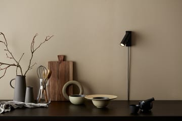 Cato Slim væglampe - Mat sort/LED - Belid