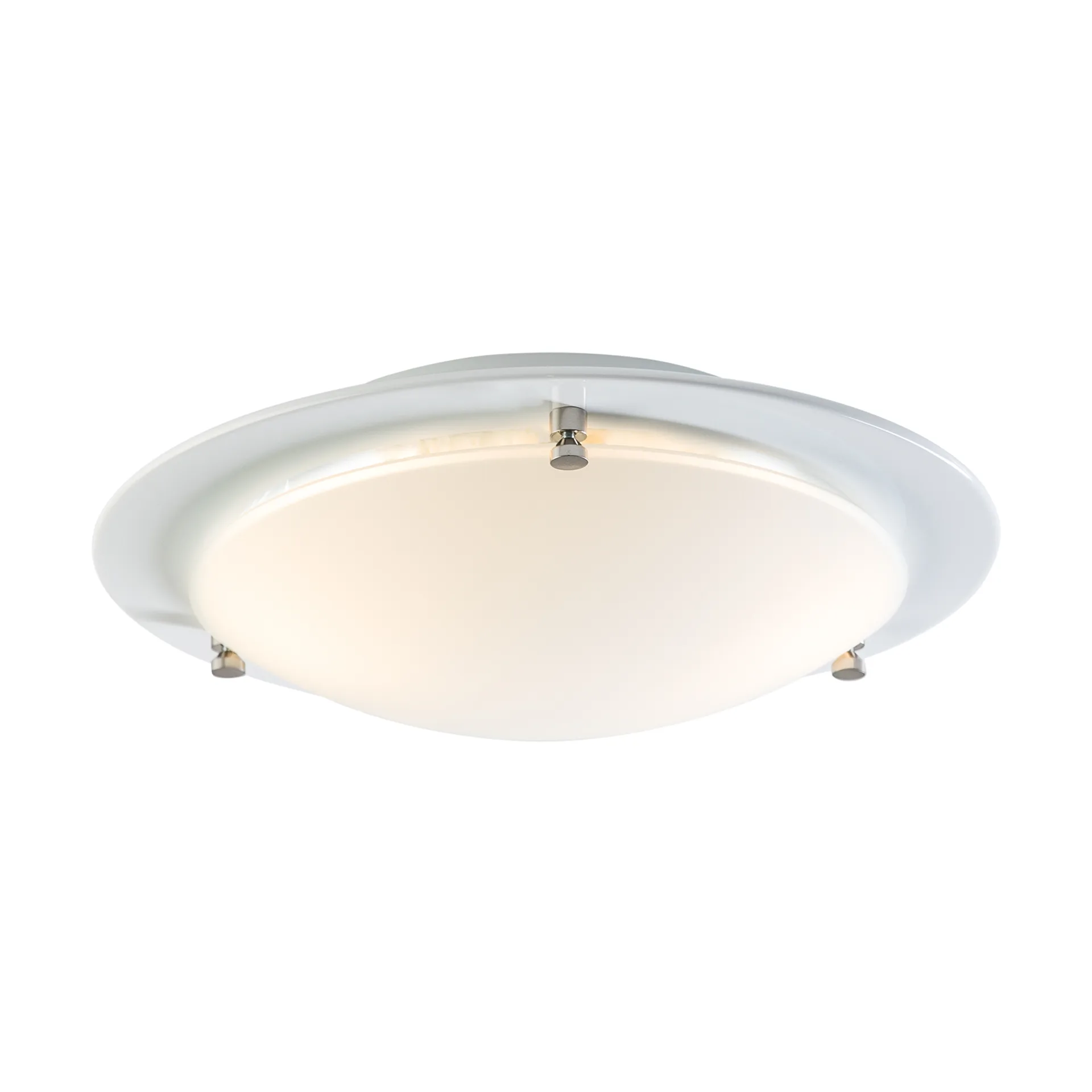 Cirklo loftlampe Ø30 cm, Hvid Belid