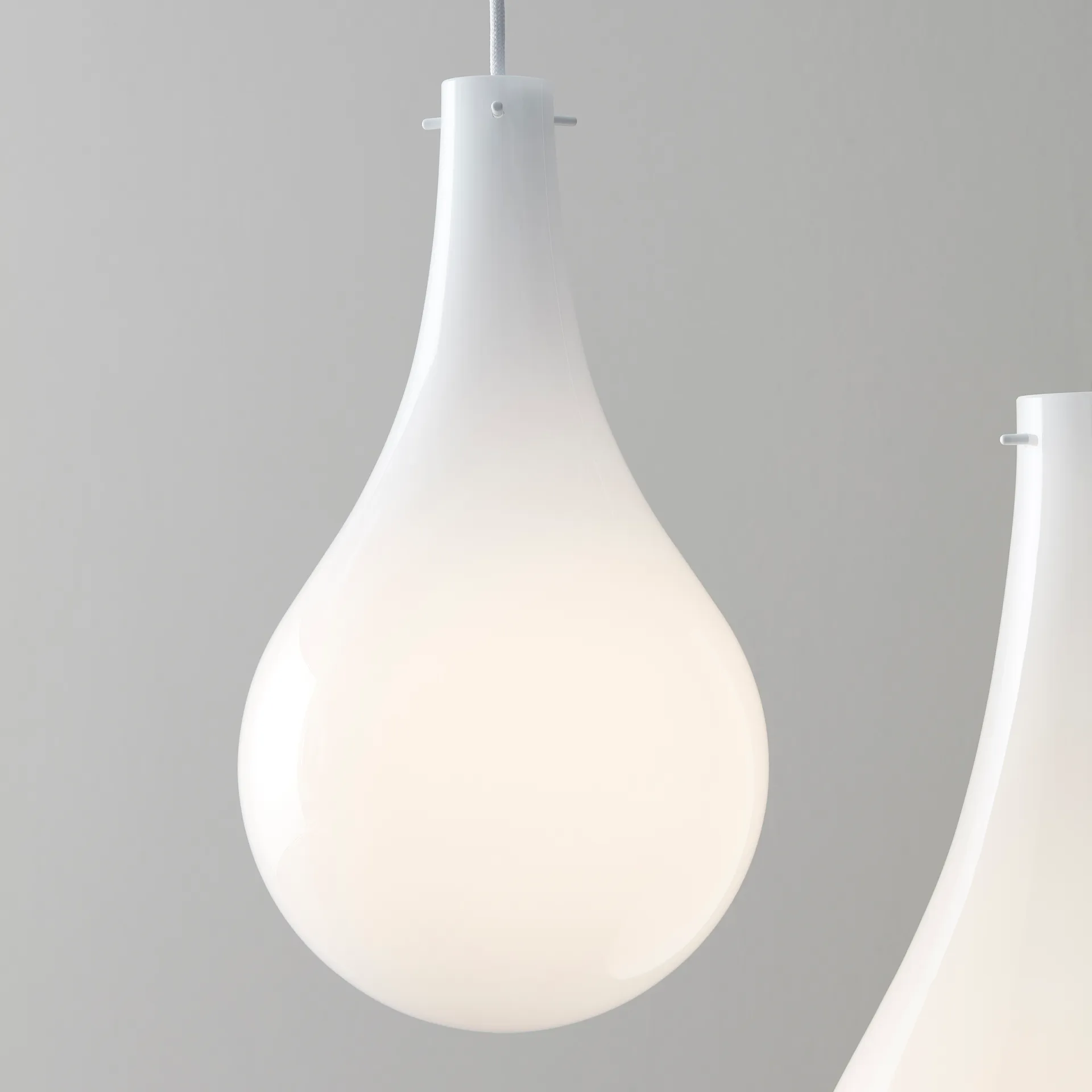 Cooper pendel 23,5 cm, Hvid Belid