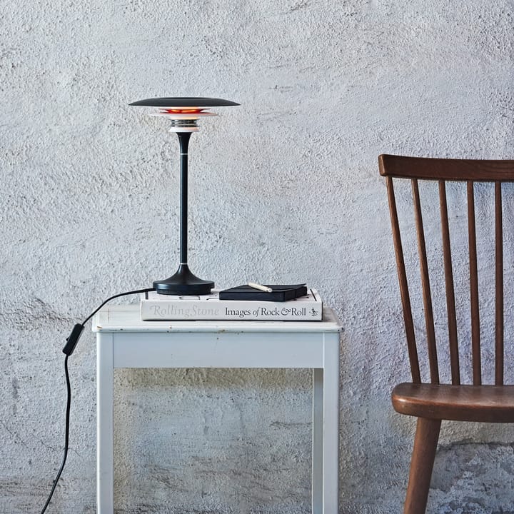 Diablo bordlampe Ø20 cm - Matsort/Blankrød  - Belid