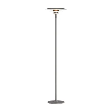 Diablo gulvlampe Ø30 cm - Grå/Blanksort - Belid