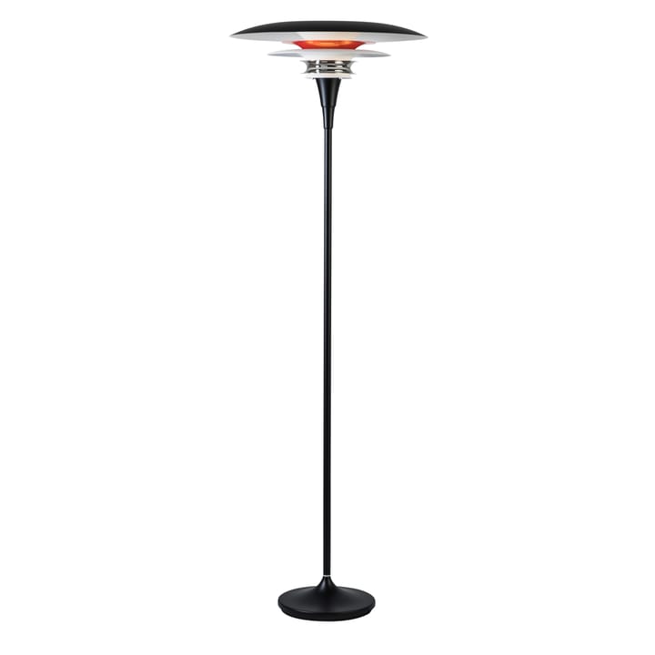 Diablo gulvlampe Ø50 cm - Matsort/Blankrød  - Belid