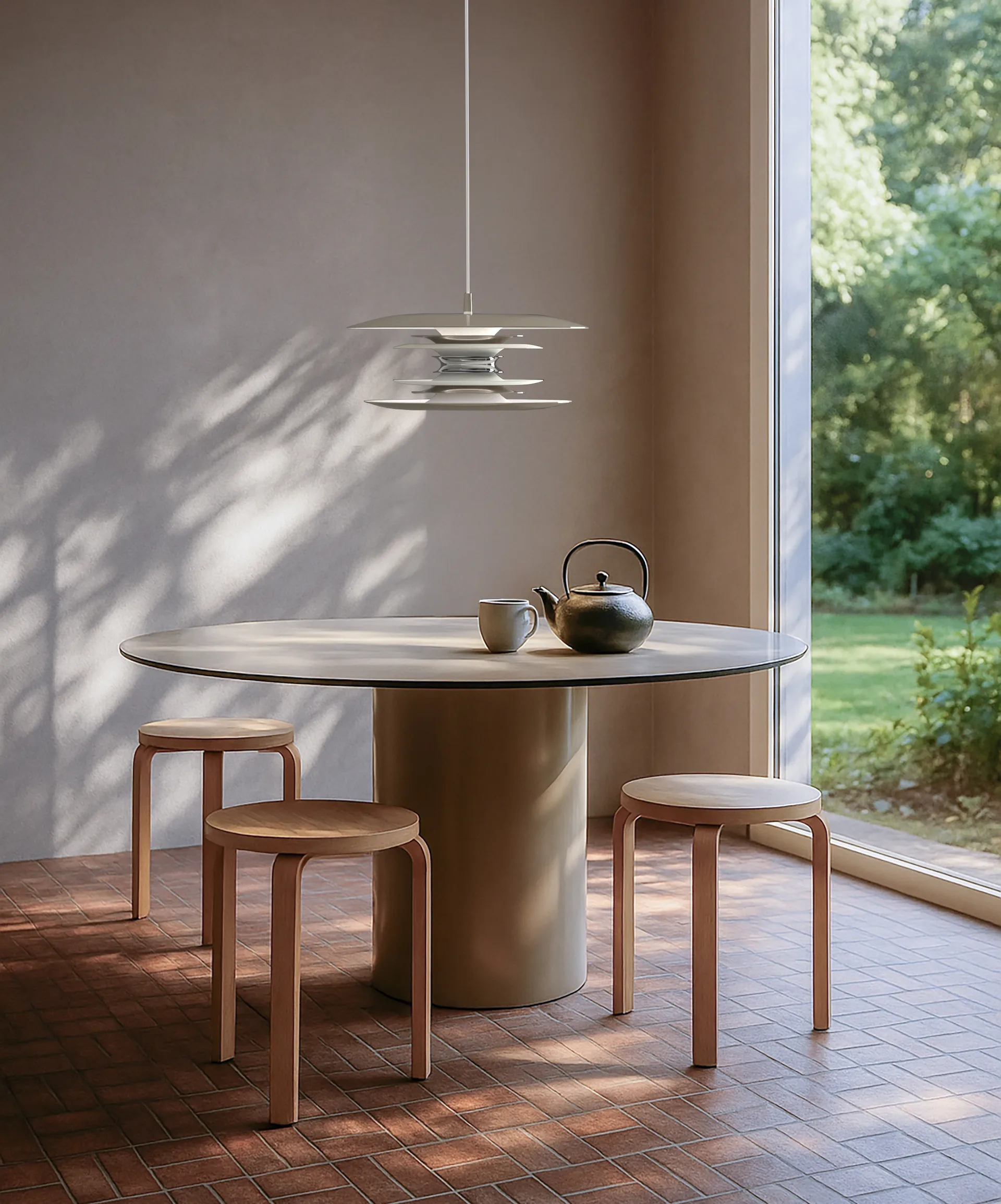 Diablo loftlampe Ø50 cm, Soft greige Belid