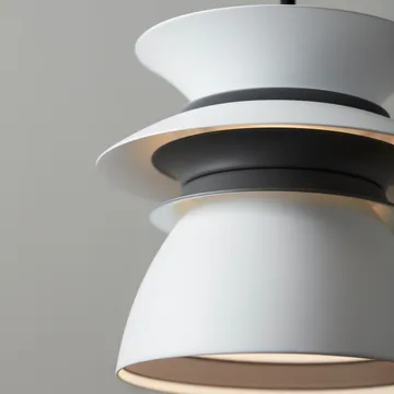 Diablo loftslampe Ø16,5 cm - Mathvid/Varmgrå - Belid