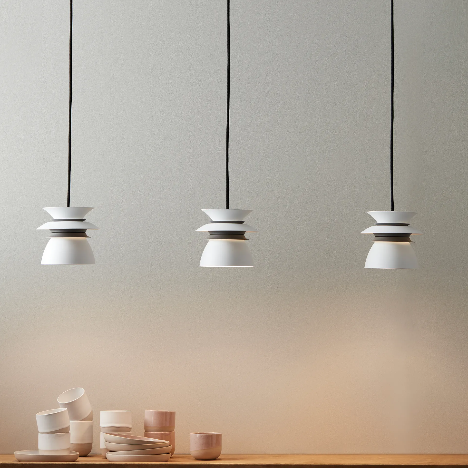 Diablo loftslampe Ø16,5 cm, Mathvid/Varmgrå Belid