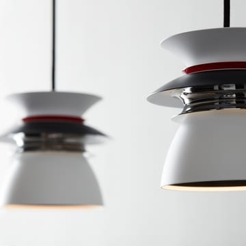 Diablo loftslampe Ø16,5 cm - Matsort/Blankrød - Belid