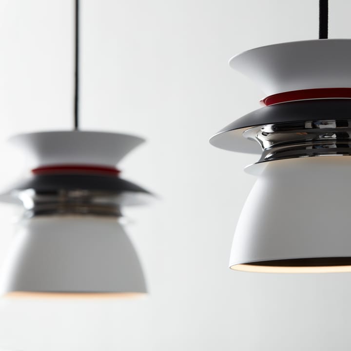Diablo loftslampe Ø16,5 cm, Matsort/Blankrød Belid