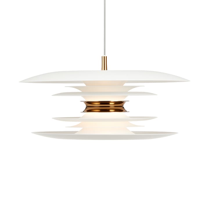 Diablo loftslampe Ø40 cm - Hvid/Messing - Belid