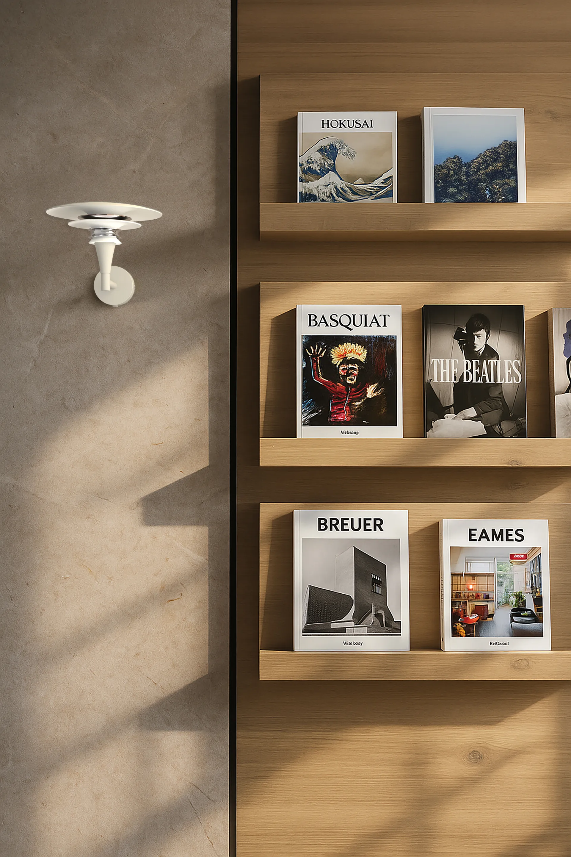 Diablo væglampe Ø20 cm, Sand-metallisk bronze Belid