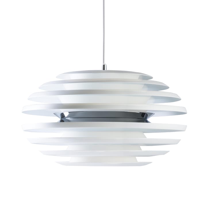 Ellipse loftlampe - mat hvid, krom - Belid