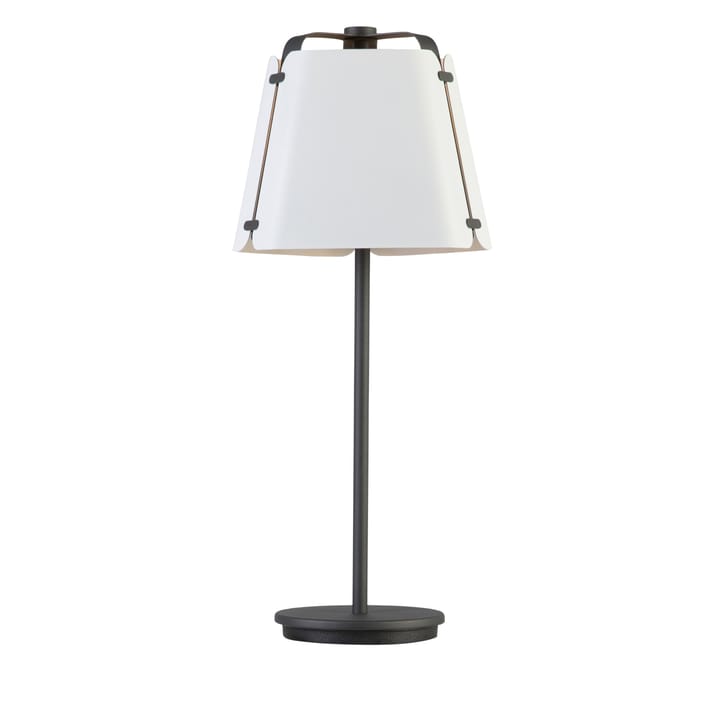 Fold bordlampe Ø27 cm - Antracit/Hvid struktur - Belid