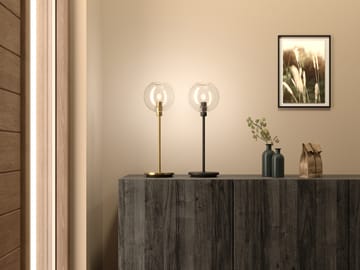 Gloria bordlampe 46 cm - Messing/Klar - Belid