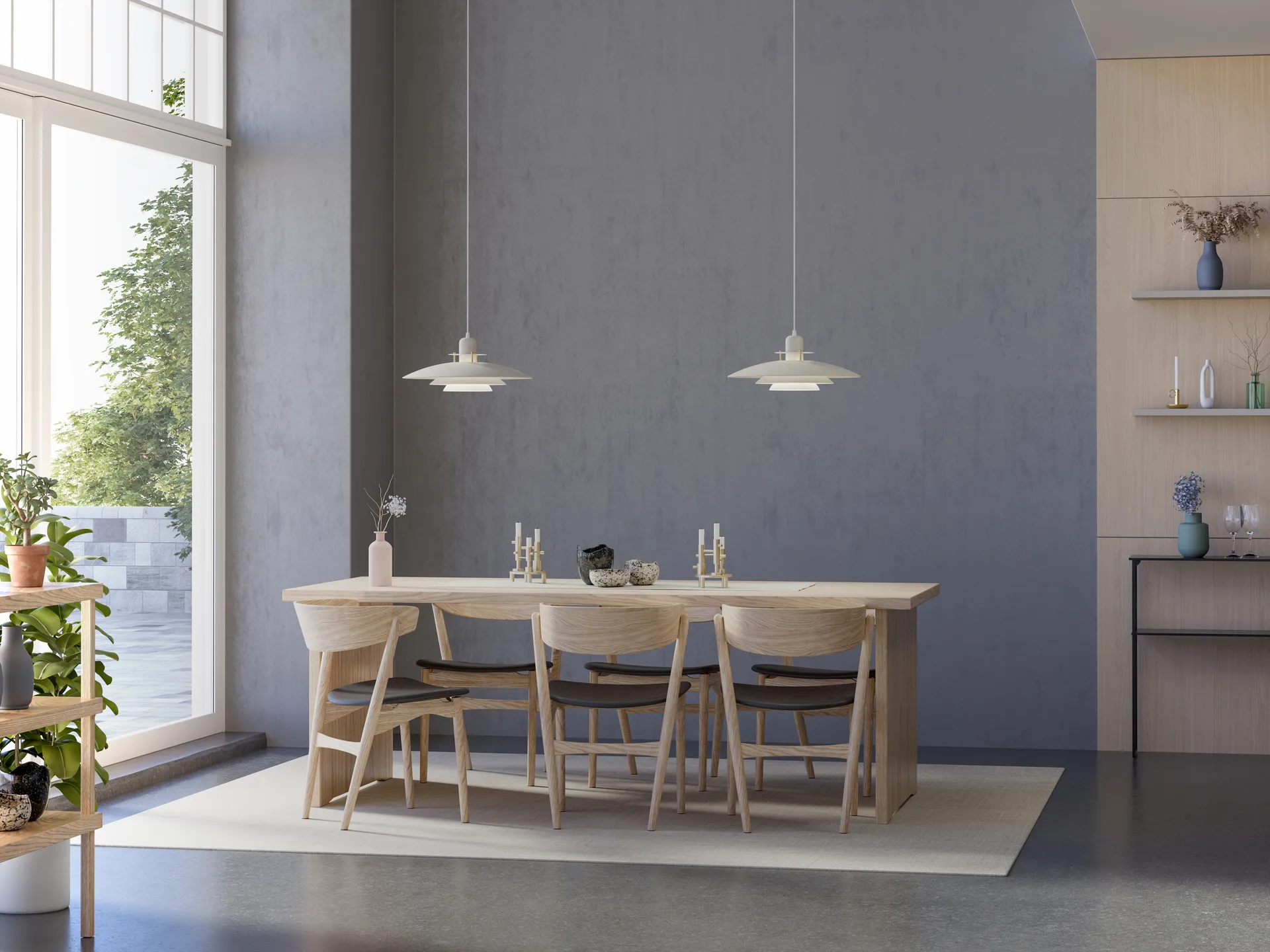 Primus V pendel Ø47,5 cm, Sand-messing Belid