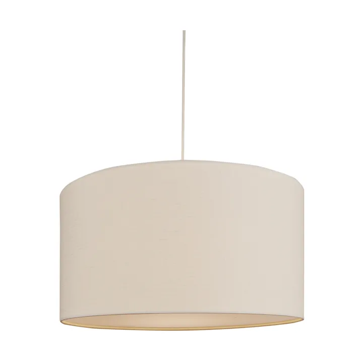 Soft pendel Ø40 cm - Linned hvid-sand, Ø60 cm - Belid