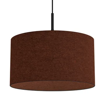Soft pendel Ø40 cm - Rustrød uld - Belid