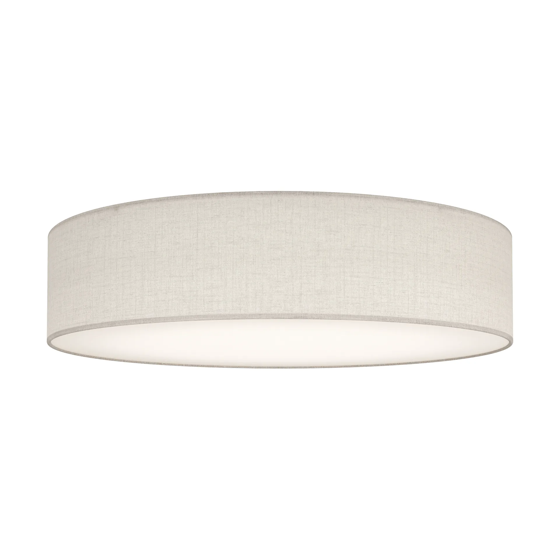 Soft stofplafond Ø50 cm, Hvid Belid