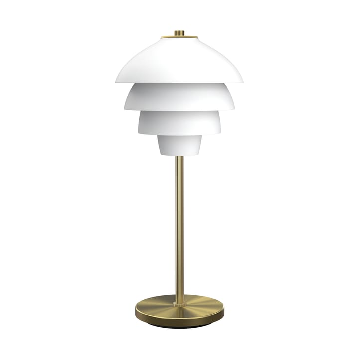 Valencia bordlampe 41 cm - Mat hvid-messing - Belid