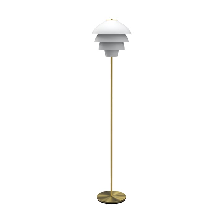 Valencia gulvlampe 150 cm - Mat hvid-messing - Belid