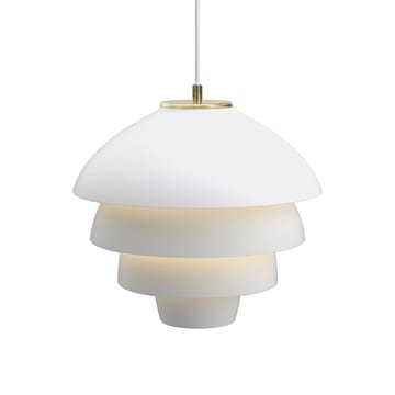 Valencia pendel Ø42 cm - Mat hvid-messing - Belid