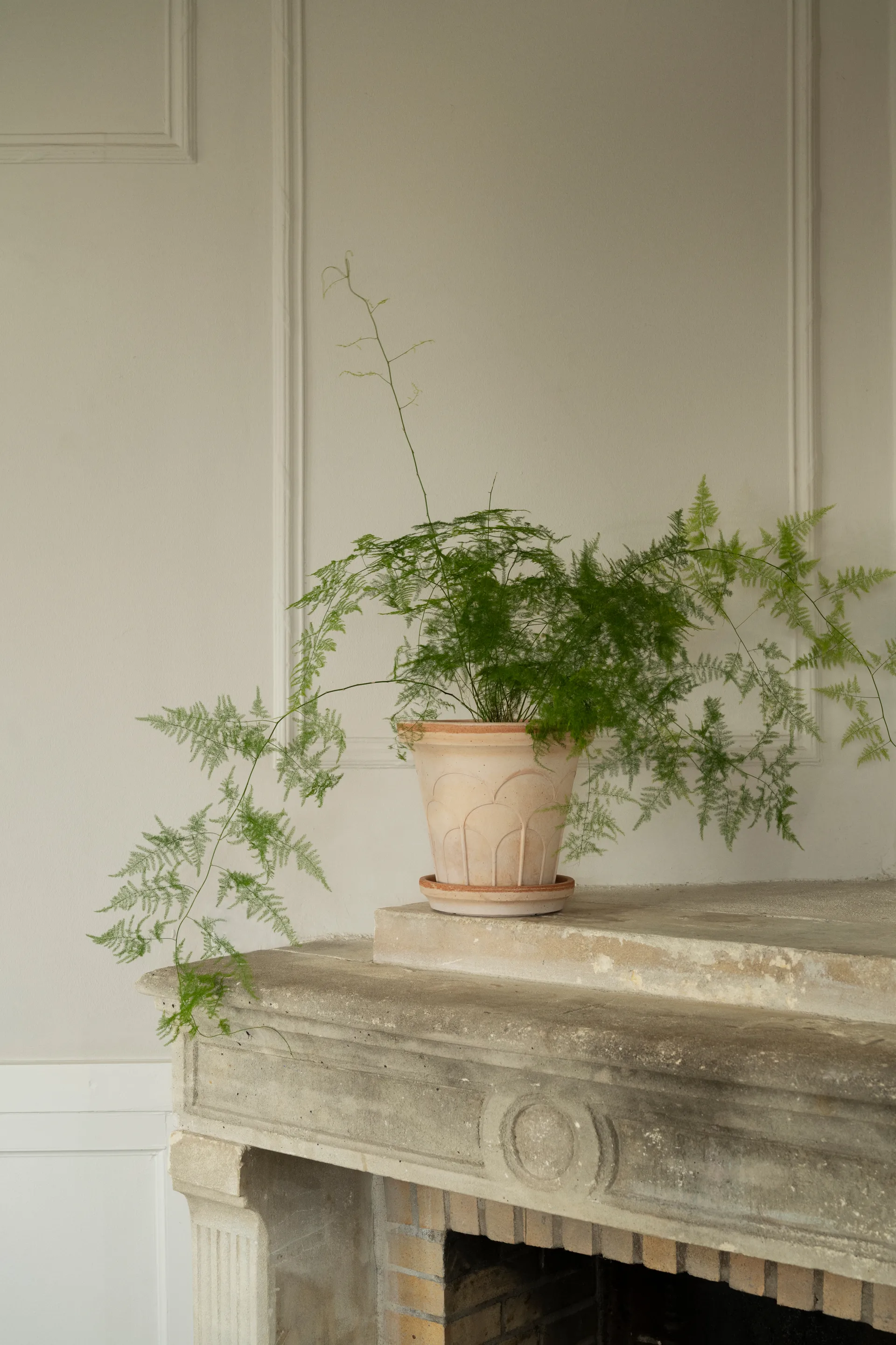Fleur krukke med underskål 2 dele, Lyserød, Ø25 cm Bergs Potter