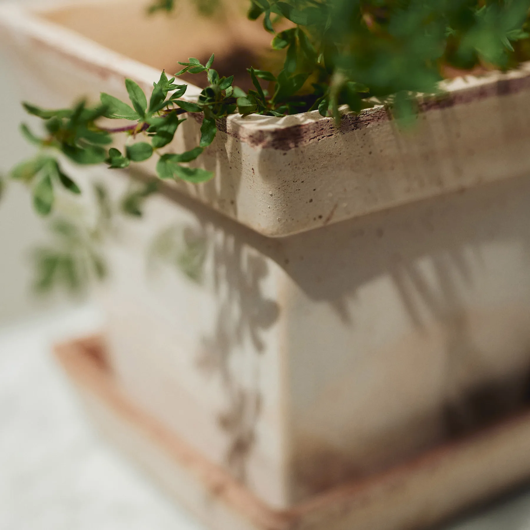 Gaia raw krukke, Rosa, 21x21 cm Bergs Potter