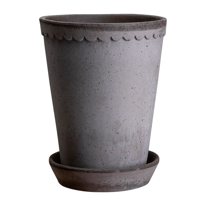 Helena krukke høj Ø14 cm - Grå - Bergs Potter