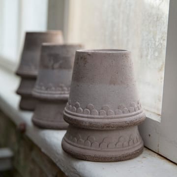 Københavner blomsterkrukke Ø10 cm - Grå - Bergs Potter