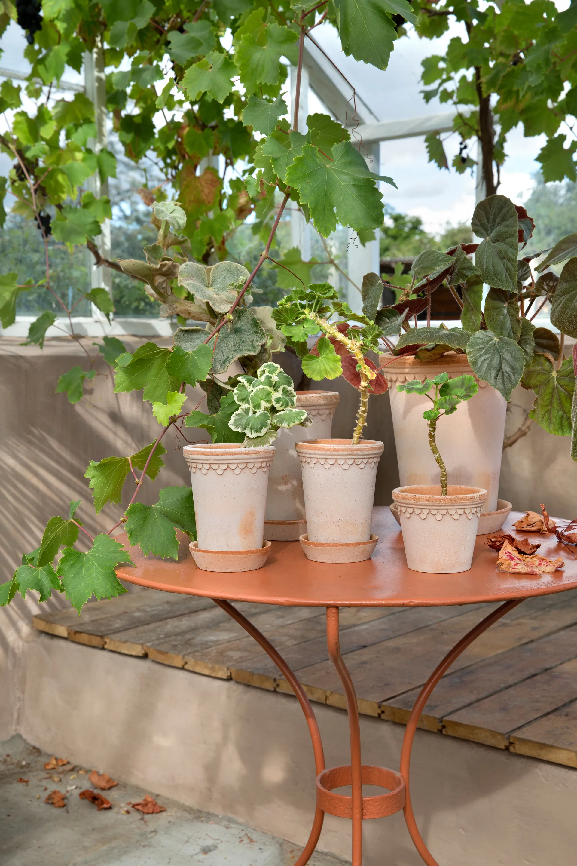 Københavner krukke høj Ø10 cm, Lyserød Bergs Potter