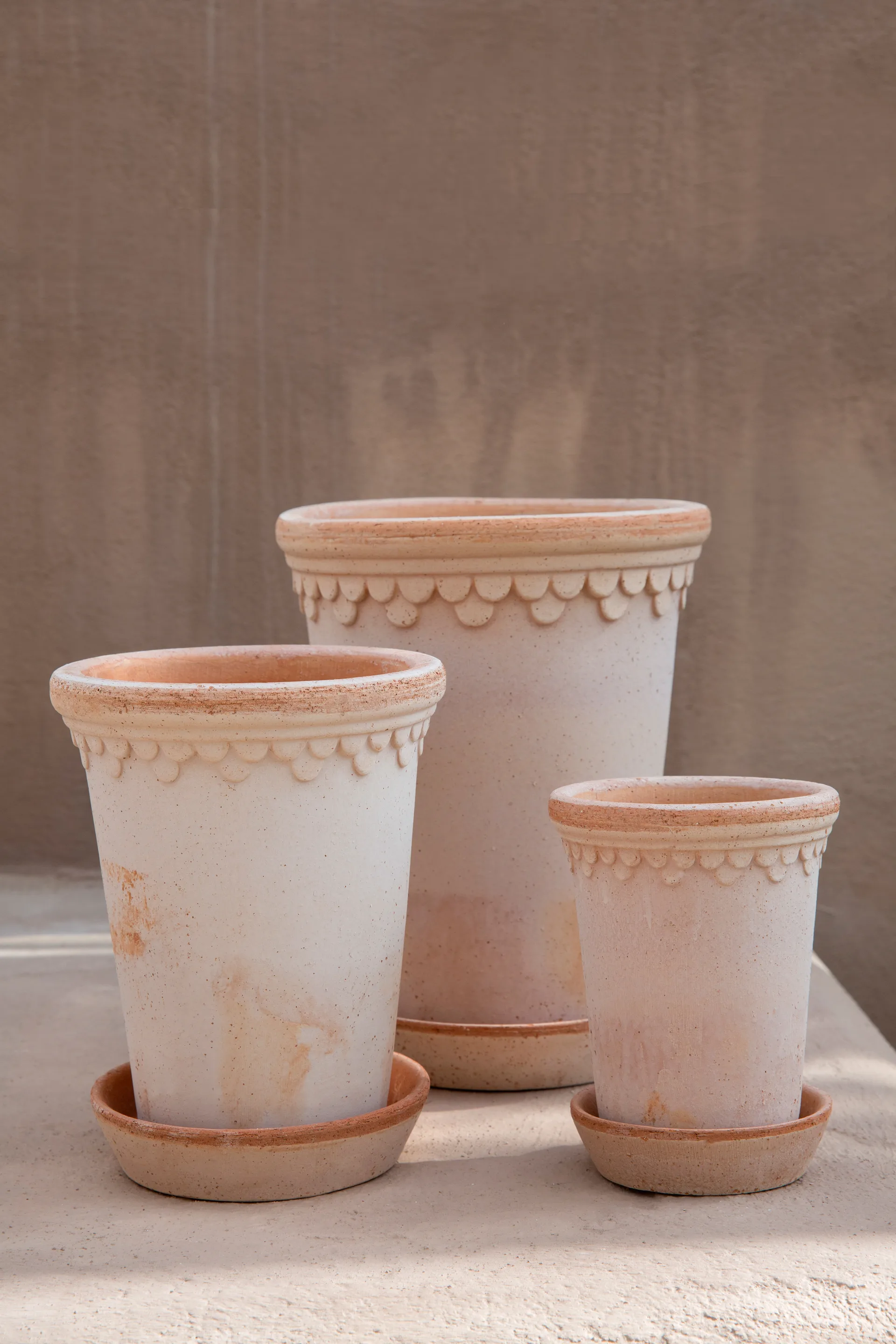 Københavner krukke høj Ø10 cm, Lyserød Bergs Potter