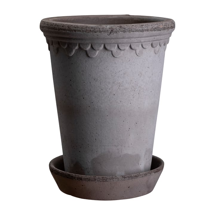 Københavner krukke høj Ø18 cm - Grå - Bergs Potter