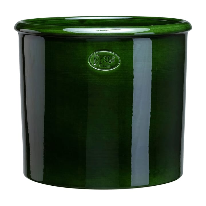 Modena krukke glaseret Ø35 cm - Green - Bergs Potter