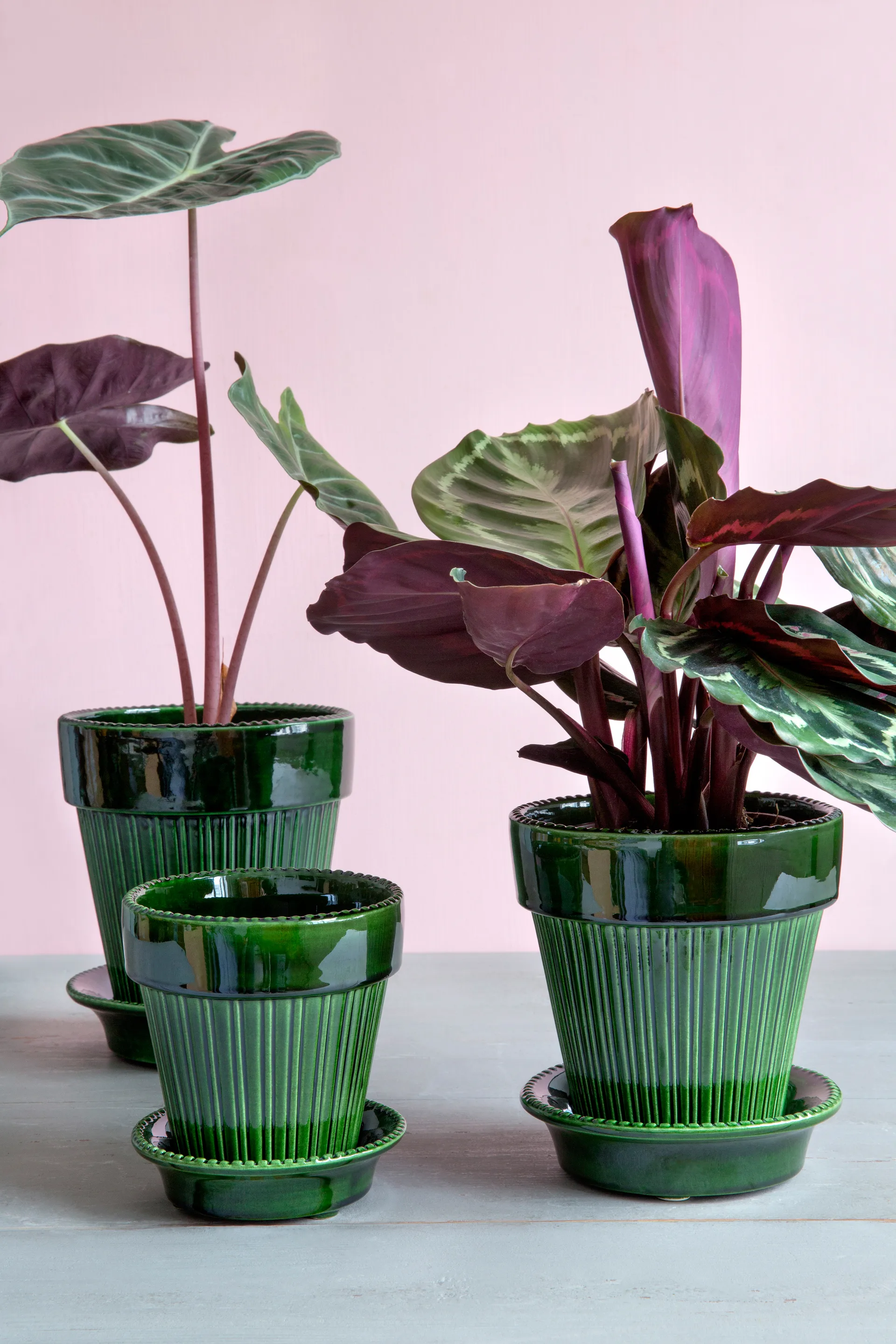 Simona krukke glaseret Ø18 cm, Green Bergs Potter