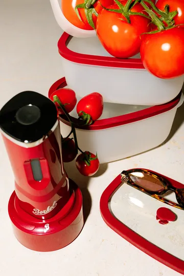 Berkel Icon mini vakuumpump sæt - Rød - Berkel