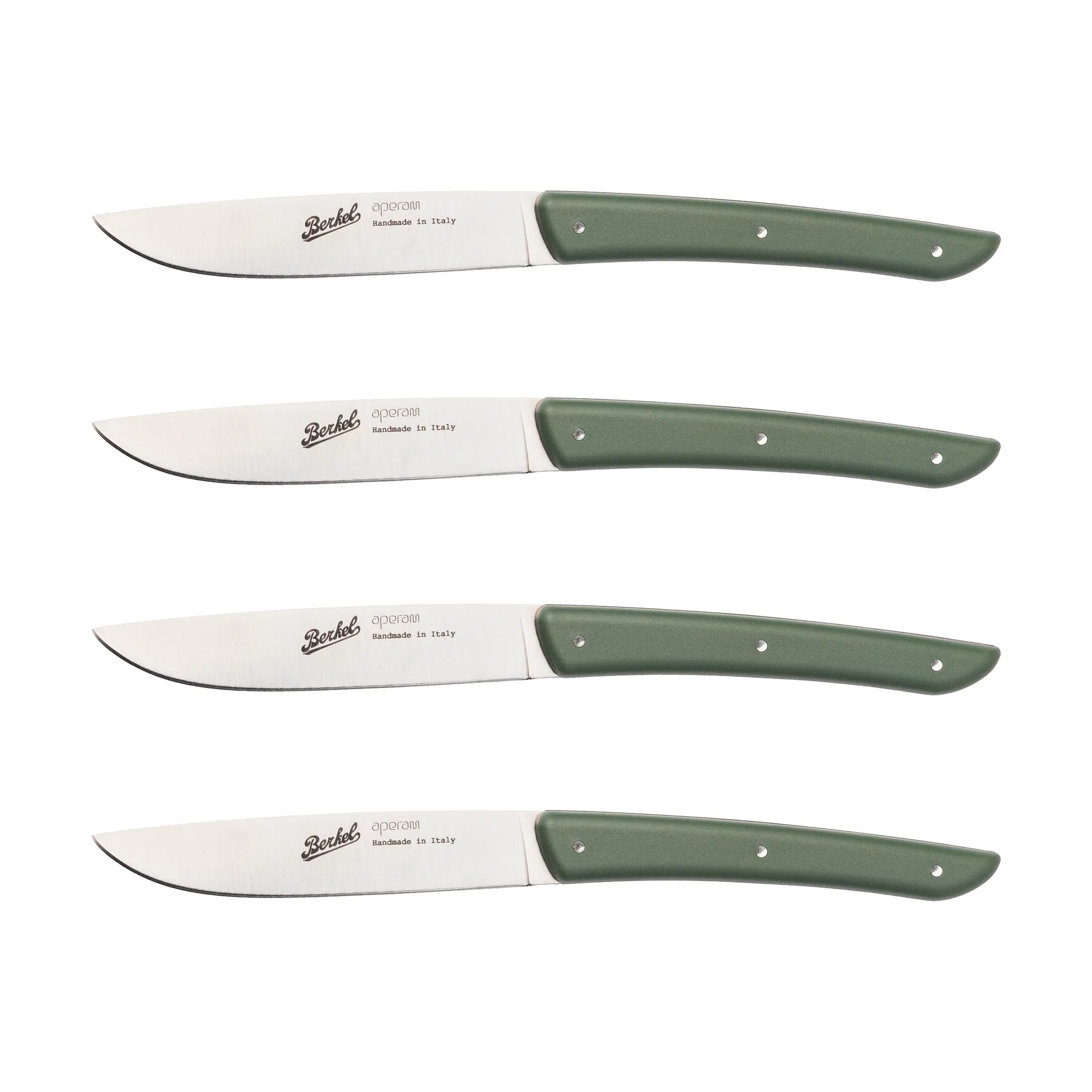 Color kødkniv 4 stk. 11 cm, Olive Green Berkel