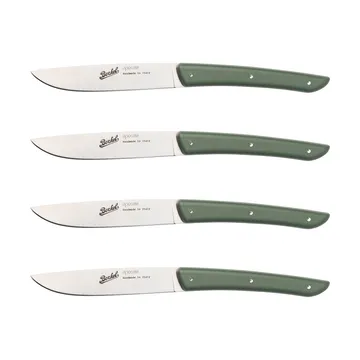 Color kødkniv 4 stk. 11 cm - Olive Green - Berkel