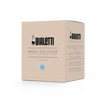 Bialetti eksklusiv mokkakande - Lyseblå, 3 kopper - Bialetti