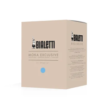Bialetti eksklusiv mokkakande - Lyseblå, 6 kopper - Bialetti