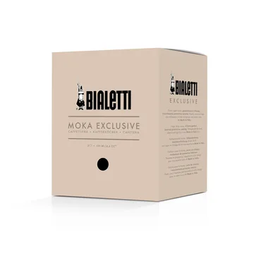Bialetti eksklusiv mokkakande - Sort, 3 kopper - Bialetti