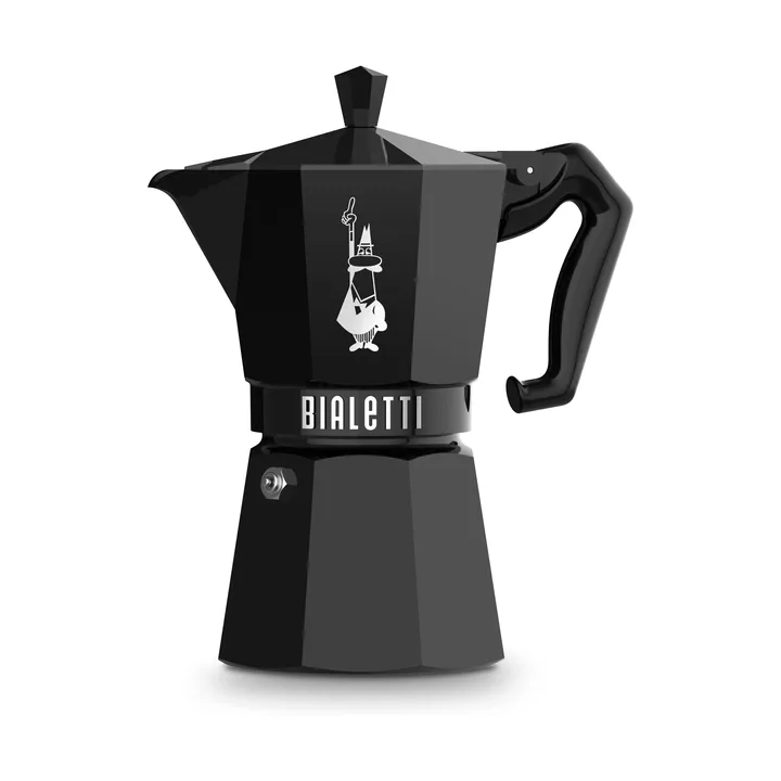 Bialetti eksklusiv mokkakande - Sort, 6 kopper - Bialetti