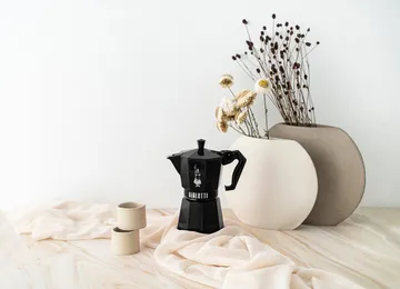 Bialetti eksklusiv mokkakande - Sort, 6 kopper - Bialetti