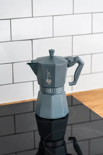 Bialetti Exclusive mokkakande induktion - Grå, 3 kopper - Bialetti