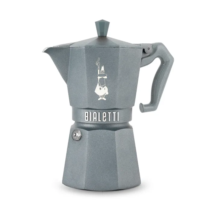 Bialetti Exclusive mokkakande induktion - Grå, 6 kopper - Bialetti