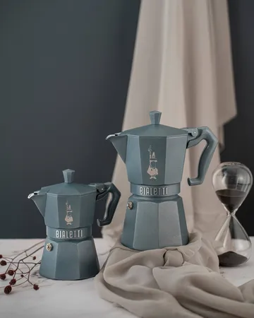 Bialetti Exclusive mokkakande induktion - Grå, 6 kopper - Bialetti