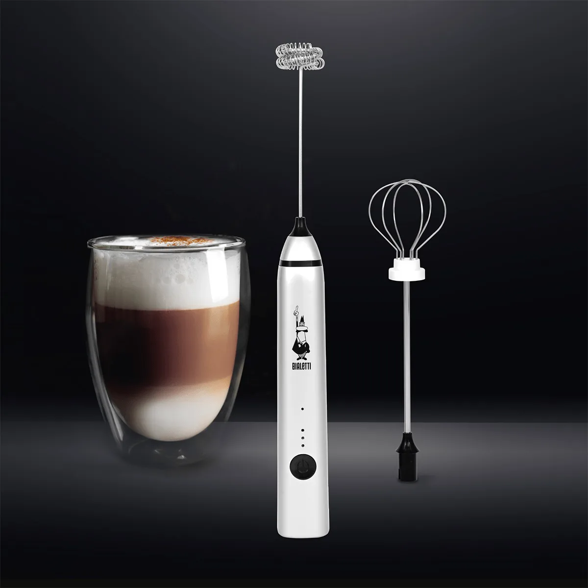 Bialetti multi-mælkeopskummer PRO, Rustfrit stål Bialetti