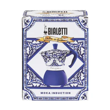 Bialetti x Dolce & Gabbana mokkakande induktion - Mediterraneo, 4 kopper - Bialetti