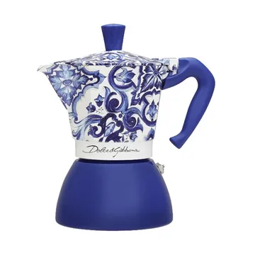 Bialetti x Dolce & Gabbana mokkakande induktion - Mediterraneo, 6 kopper - Bialetti