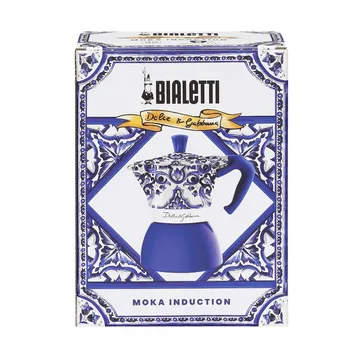 Bialetti x Dolce & Gabbana mokkakande induktion - Mediterraneo, 6 kopper - Bialetti