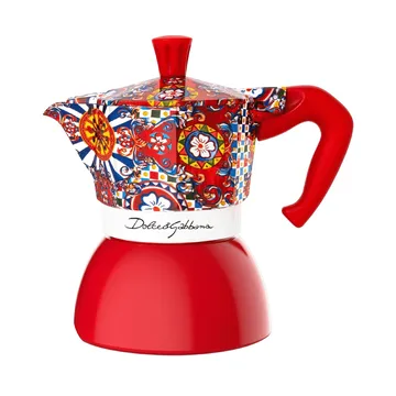 Bialetti x Dolce & Gabbana mokkakande induktion - Sicilian cart, 4 kopper - Bialetti